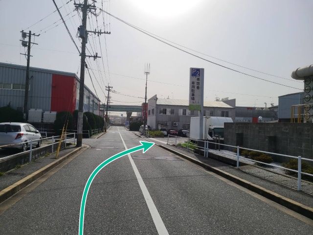 駐車場周辺