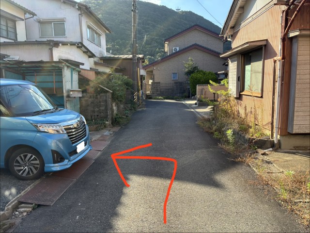 岐阜市粟野西の借家の駐車場写真