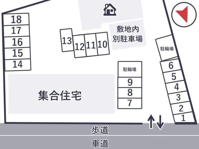  光の森SLパーキングの駐車場写真