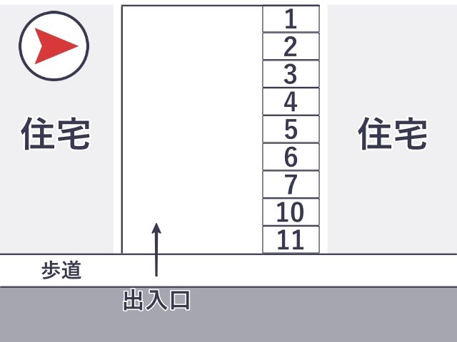 上野町2丁目駐車場 【10】の駐車場写真