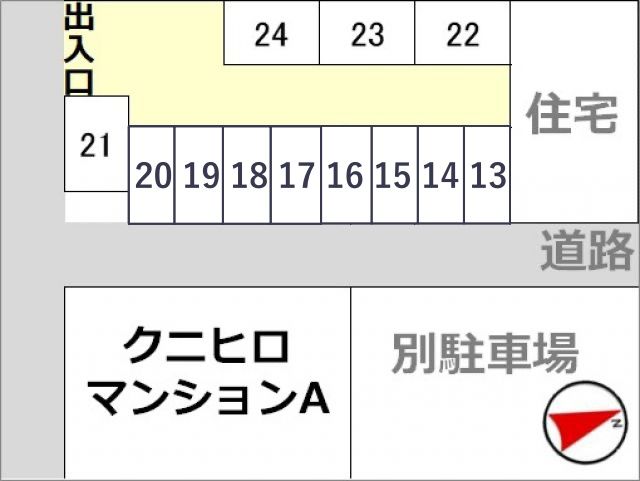 駐車場区画図