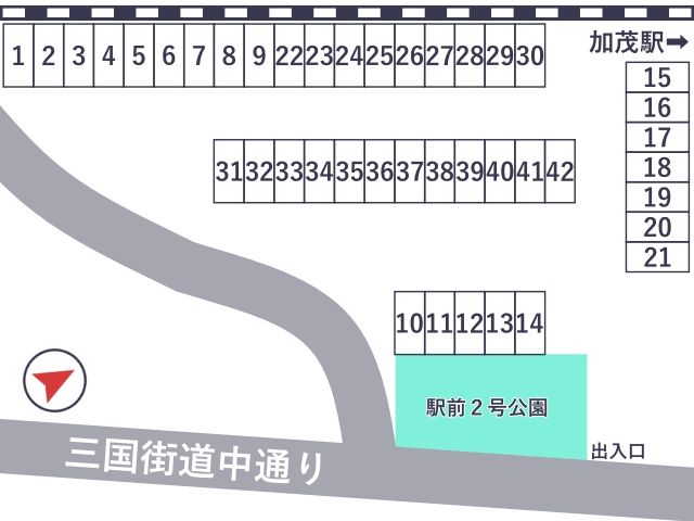 駐車場区画図