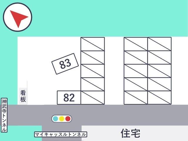 沼間2丁目4駐車場(A3パーキング)の駐車場写真