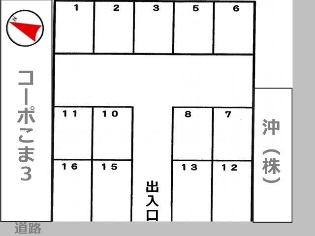 駐車場区画図