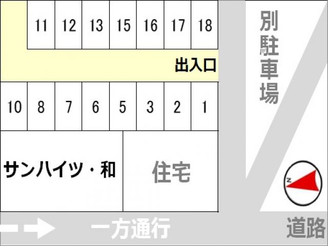 駐車場区画図