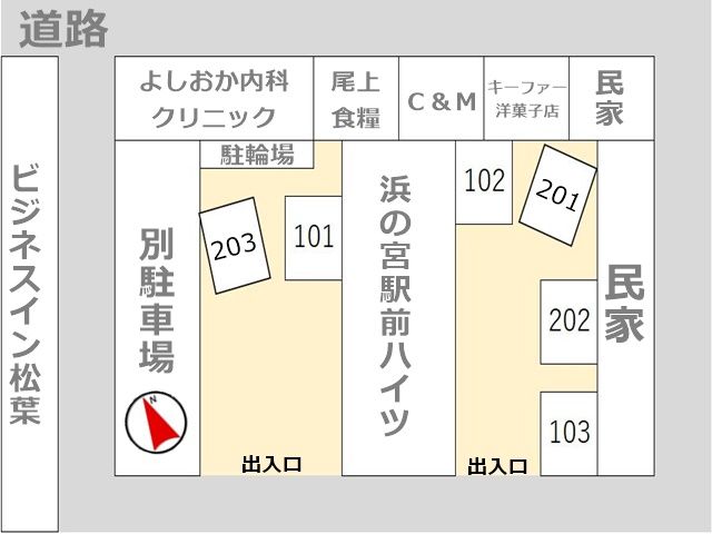 駐車場区画図