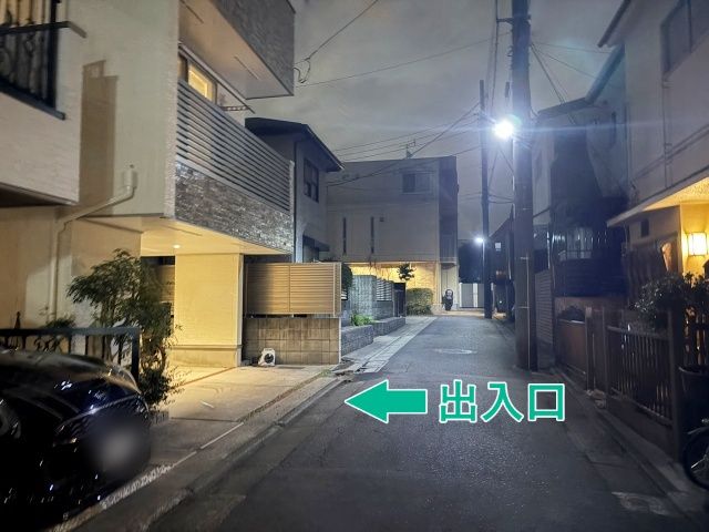 [1088c]南千束3丁目7▽個宅アキッパ駐車場の駐車場写真