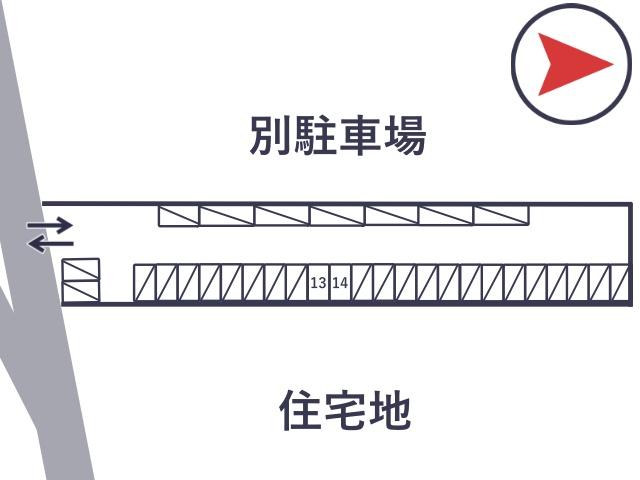 かぐや姫ガレージⅠの駐車場写真