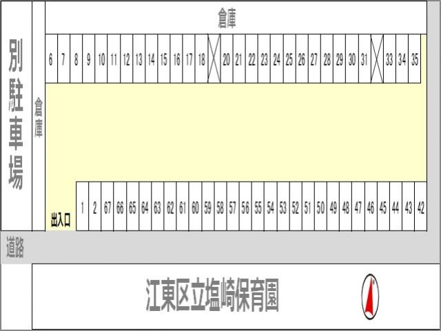 駐車場区画図