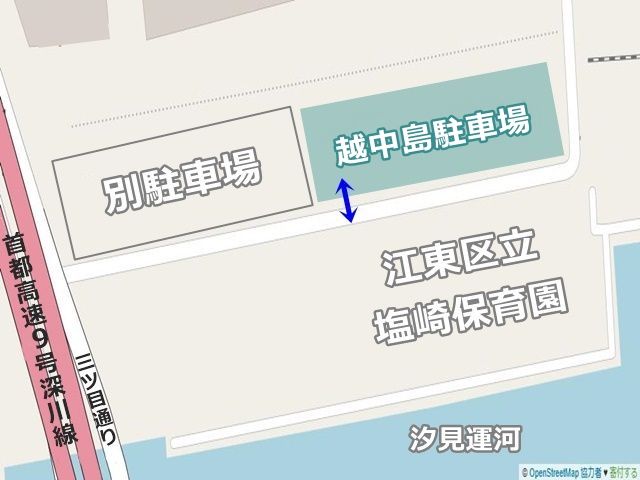 駐車場周辺地図
