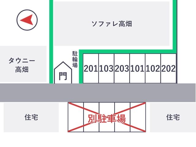 駐車場区画図