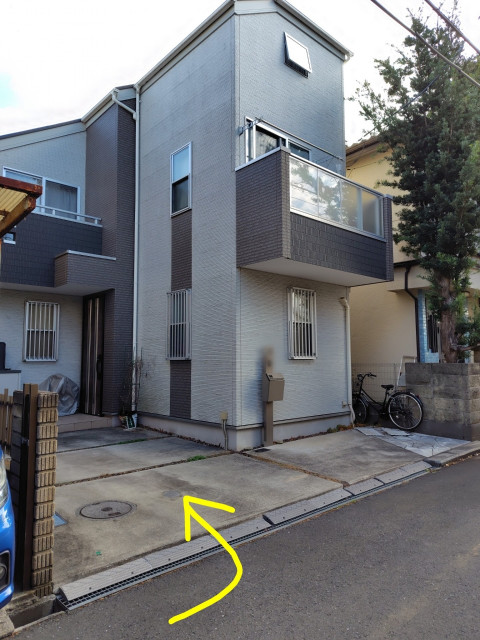 《柳窪2丁目》H宅駐車場の駐車場写真