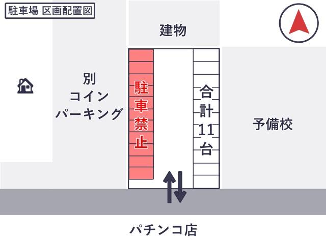 アップルパーク川越駅前第2【コンパクトカーまで利用可】の駐車場写真