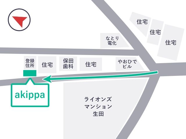 駐車場周辺地図