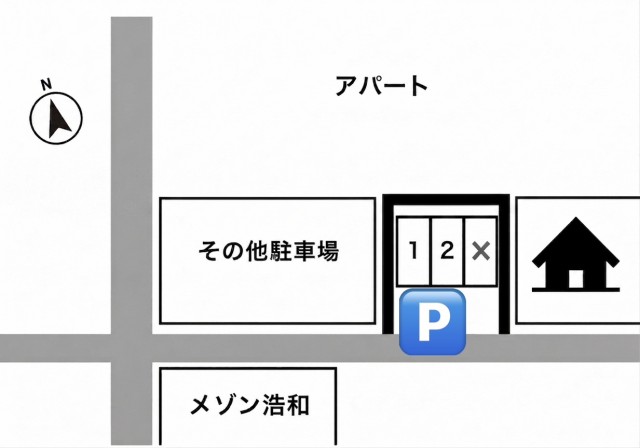 akippa堀川町駐車場の駐車場写真