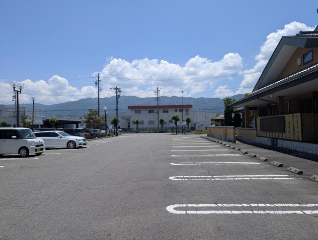 【諏訪湖の花火】8/15 akippa ふれあい広場臨時駐車場の駐車場写真