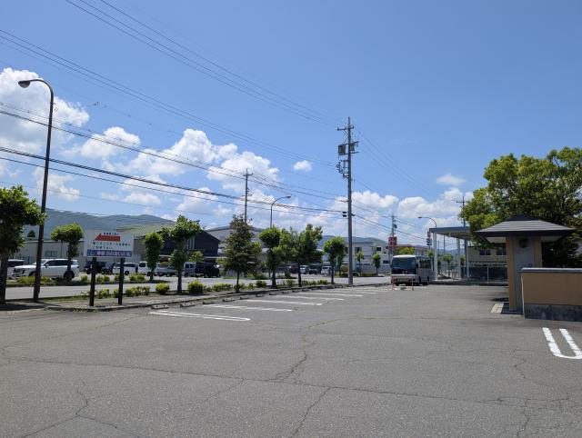 【諏訪湖の花火】8/15 akippa ふれあい広場臨時駐車場の駐車場写真