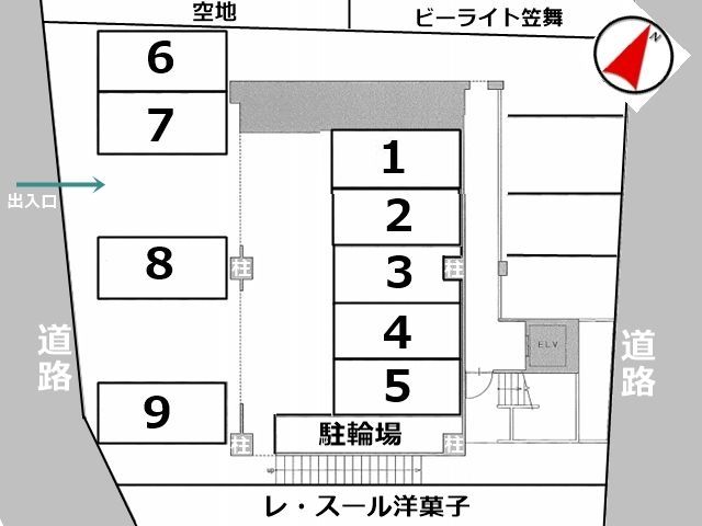 駐車場区画図