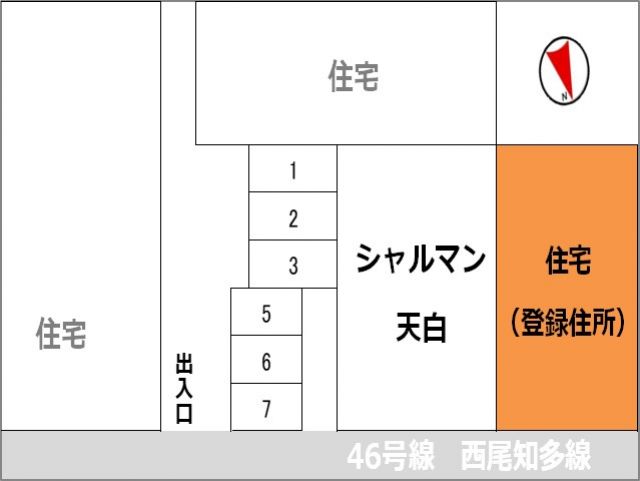 駐車場区画図