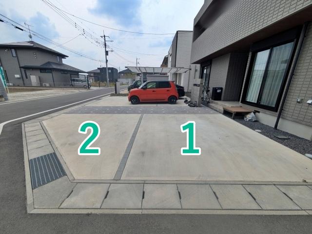 [153a7]内ケ島町 個宅アキッパ駐車場の駐車場写真