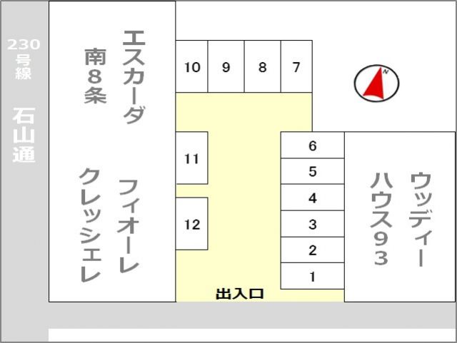 駐車場区画図
