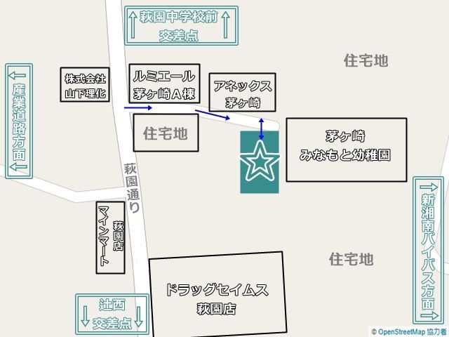 駐車場周辺地図