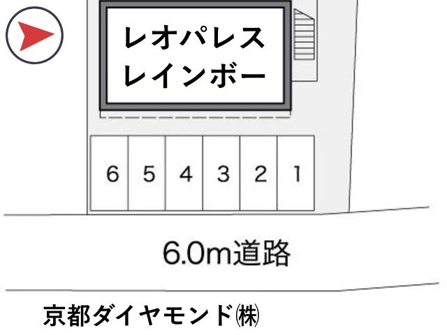 レオパレスレインボー駐車場【25038】の駐車場写真