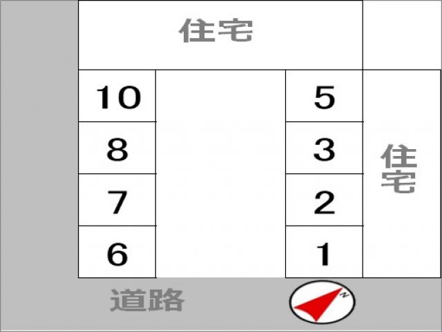 駐車場区画図