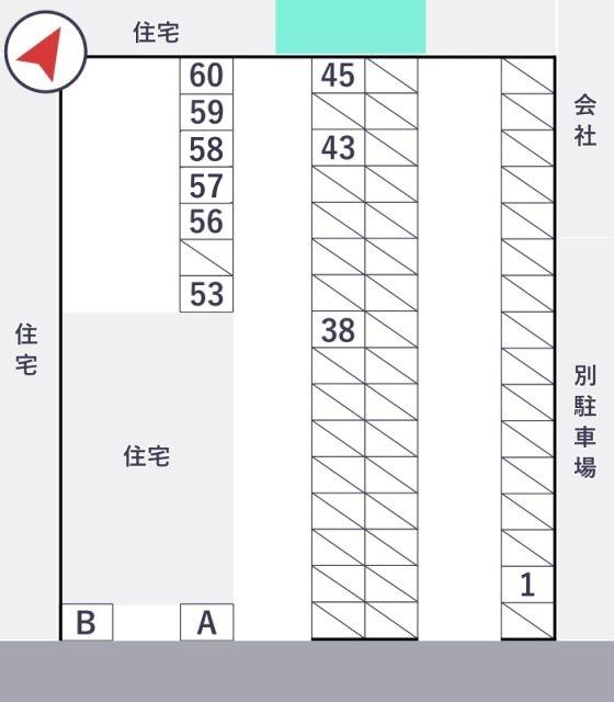 中原2丁目2-6駐車場の駐車場写真