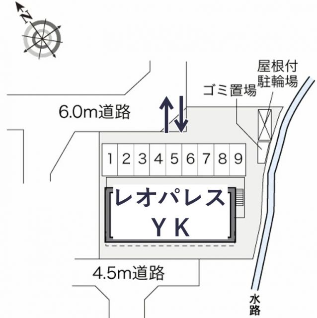 レオパレスYK駐車場【29380】の駐車場写真