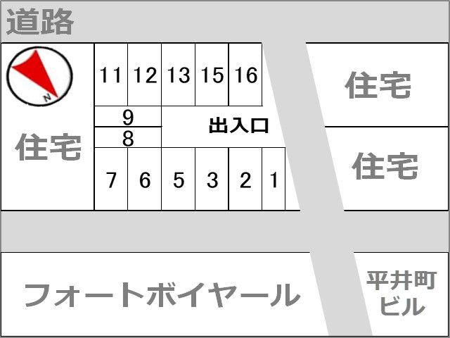 駐車場区画図