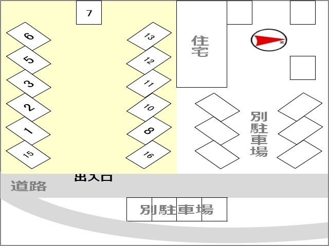 駐車場区画図