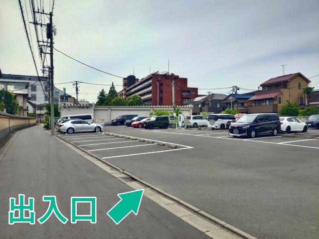 EV10_感應寺駐車場 （17番スペース）【EVチャージ（有料）利用可能スペース】の駐車場写真
