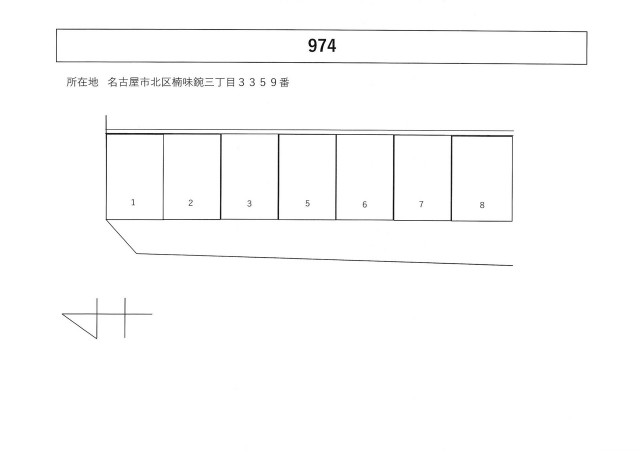 楠味鋺3丁目3359駐車場の駐車場写真