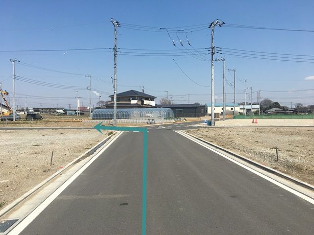 【道順4】直進後、「一つ目の角」を「左折」してください。