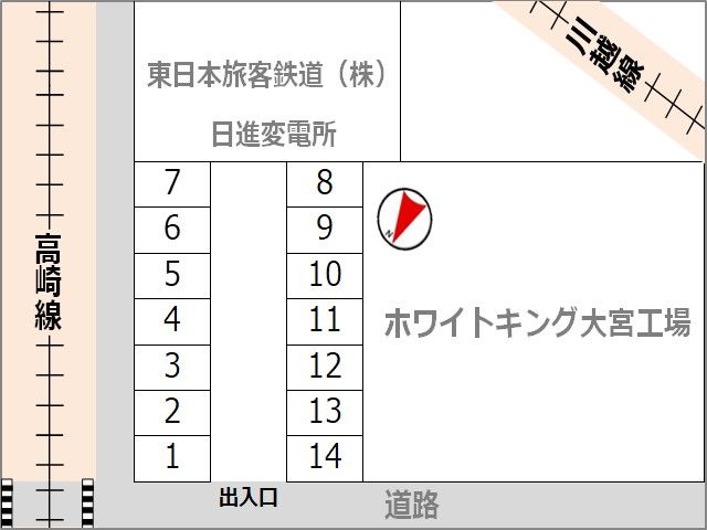 駐車場区画図