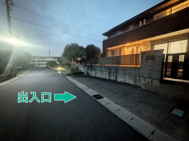 [17d4b]明ケ島原 個宅アキッパ駐車場の駐車場写真