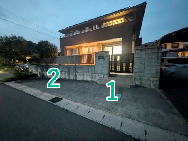 [17d4b]明ケ島原 個宅アキッパ駐車場の駐車場写真