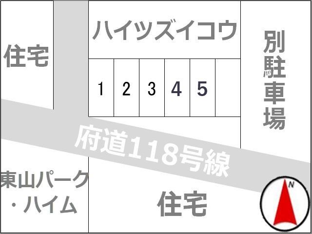 ハイツズイコウⅢ駐車場(2)の駐車場写真