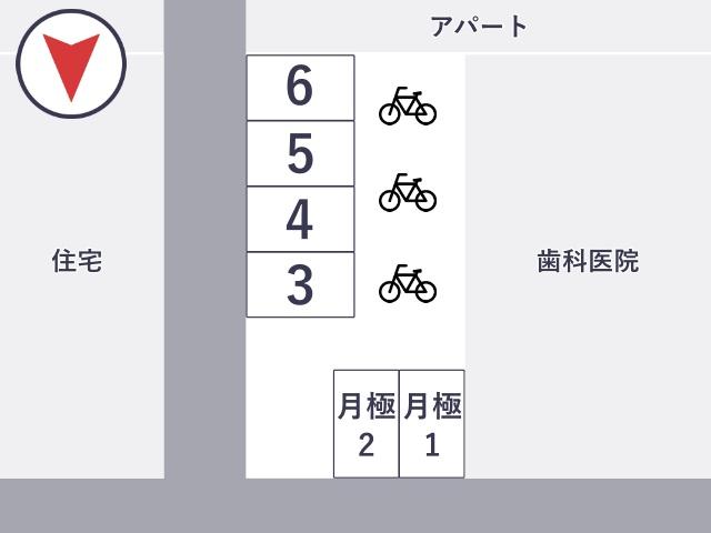 SANパーク越谷千間台東2の駐車場写真