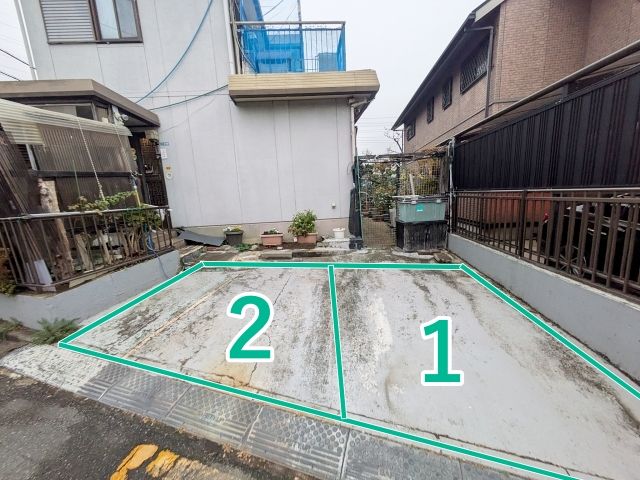 北山田6丁目7-10アキッパ駐車場の駐車場写真