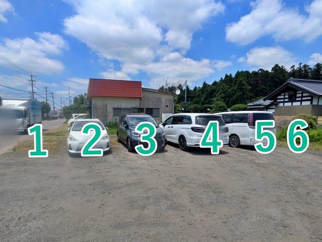 那珂市向山付近【砂利駐車場】の駐車場写真