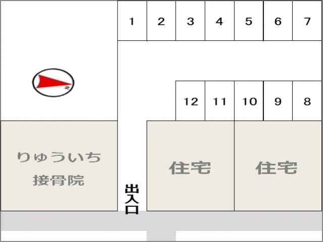 駐車場区画図