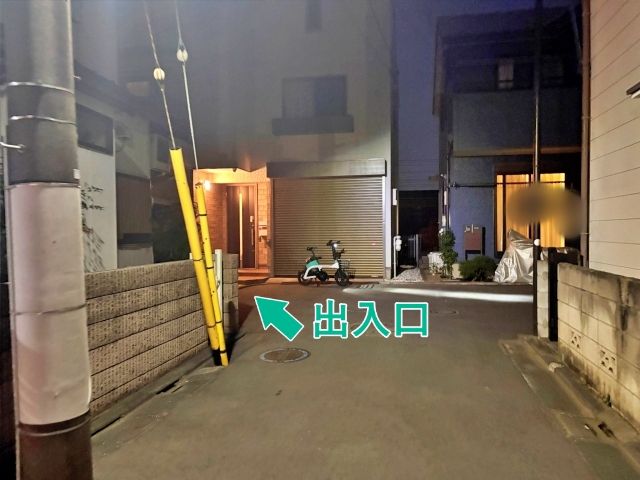 [1928a]仲池上1丁目15 個宅アキッパ駐車場の駐車場写真