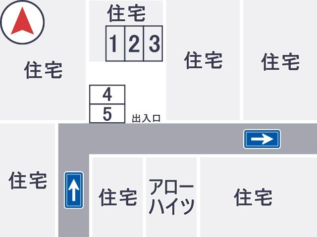 駐車場区画図