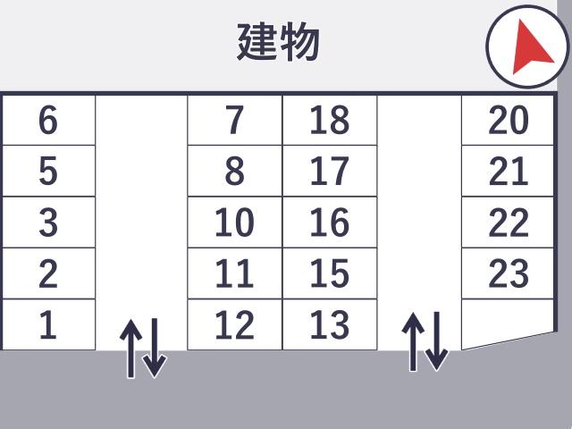 大東市諸福3丁目9-2 あずまモータープールの駐車場写真