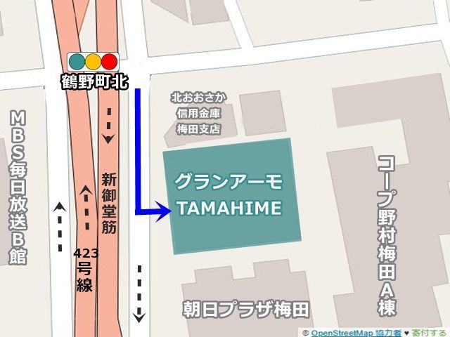駐車場周辺地図