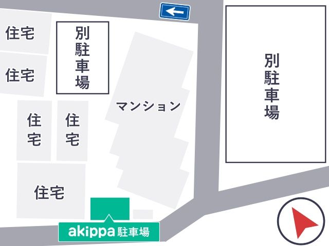 駐車場周辺地図