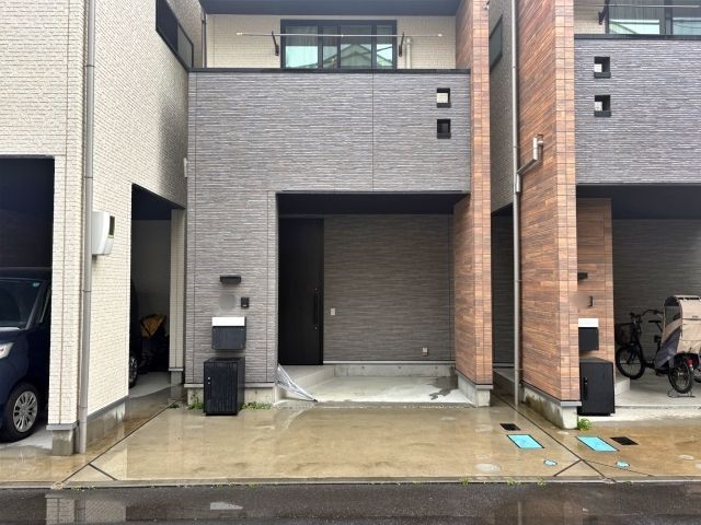 [1a38e]中原区上平間 個宅アキッパ駐車場の駐車場写真