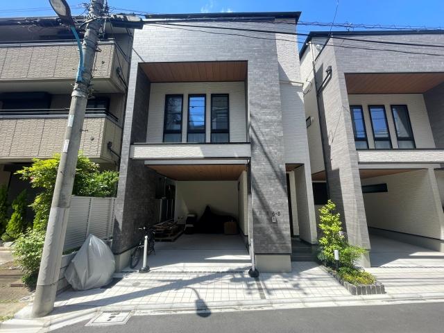[1b385]新小川町6◎個宅アキッパ駐車場の駐車場写真